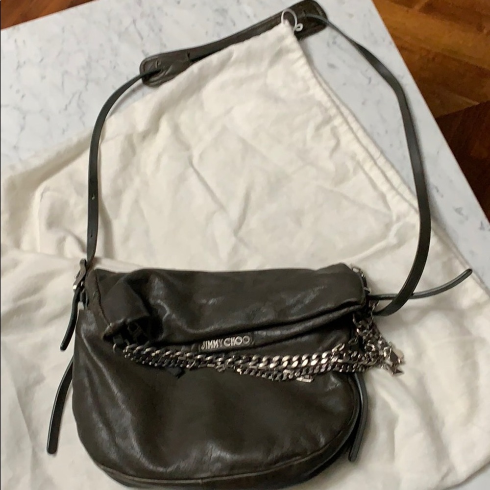 Jimmy choo crossbody bag -green
